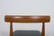 Mesa de comedor y sillas Mid-Century de teca de Hans Olsen para Frem Røjle, años 60. Juego de 5, Imagen 40