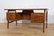 Mid-Century Model 75 Freestanding Teak Desk from Omann Jun, 1950s 2