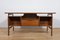 Mid-Century Model 75 Freestanding Teak Desk from Omann Jun, 1950s 10