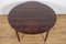 Rosewood Round Extendable Dining Table from McIntosh, 1960s 5