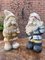 Vintage Ceramic Garden Gnomes, France, 1960s, Set of 2 2