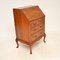 Burr Walnut Writing Bureau atribuido a Maple & Co, años 10, Imagen 3