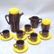 Ceramfata Coffee Service, Italy, 1960s, Set of 15 1