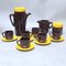 Ceramfata Coffee Service, Italy, 1960s, Set of 15 6