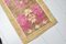 Small Pink & Brown Oushak Entryway Rug, Image 4