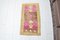 Small Pink & Brown Oushak Entryway Rug, Image 1