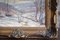 Theo Rossler, Scène de Paysage Post-impressionniste, Allemagne, 1930s, Huile sur Panneau, Encadrée 7