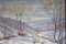 Theo Rossler, Scène de Paysage Post-impressionniste, Allemagne, 1930s, Huile sur Panneau, Encadrée 3