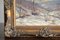 Theo Rossler, Paesaggio post impressionista, Germania, anni '30, Olio su tavola, con cornice, Immagine 4