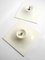 Large Space Age Quadratic Ceiling Lamps in White, 1960s, Set of 2 17