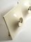 Large Space Age Quadratic Ceiling Lamps in White, 1960s, Set of 2 5