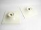 Large Space Age Quadratic Ceiling Lamps in White, 1960s, Set of 2, Image 19