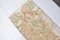 Boho Style Faded Orange Neutral Pale Mat Rug, Image 3