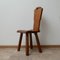 Mid-Century Brutalist Dining Chairs, Belgium, 1970s, Set of 6, Image 5