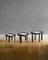 Stackable Tables by Gianfranco Frattini for Cassina, 1970s, Set of 3 3