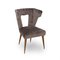 Model 158 Velvet Chair by Mario Gottardi, 1950s 4
