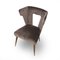Model 158 Velvet Chair by Mario Gottardi, 1950s 7