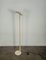 Vintage Floor Lamp in Enamelled Aluminum Italian Glass, 1980s 4
