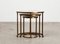 Nesting Tables in Marble and Metal, 1970s, Set of 3, Image 2