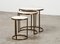 Nesting Tables in Marble and Metal, 1970s, Set of 3 3