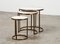 Nesting Tables in Marble and Metal, 1970s, Set of 3, Image 3