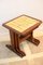 Tavolini con cassettiera vintage in teak, set di 3, Immagine 8