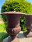 Vintage French Campana Style Cast Iron Garden Urns, 1970s, Set of 2 7