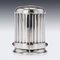 20th Century French Silver Plated Salt & Pepper Shakers from Cartier, 1990s, Set of 2 3