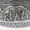 Cuenco Thabeik birmano de plata del siglo XIX, década de 1880, Imagen 13