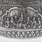 19th Century Burmese Silver Thabeik Bowl, 1880s 14