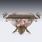19th Century Austrian Silver & Enamel Lidded Bowl, Vienna, 1870s 2