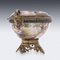 19th Century Austrian Silver & Enamel Lidded Bowl, Vienna, 1870s 3