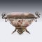 19th Century Austrian Silver & Enamel Lidded Bowl, Vienna, 1870s, Image 4