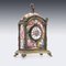 19th Century Austrian Silver & Enamel Clock by Hermann Ratzersdorfer, 1890s, Image 3