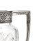 Russische Empire Vase aus Silber & geschliffenem Glas, 20. Jh., 1900er 5