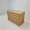 Italian Bamboo and Rattan Chest of Drawers or Credenza, 1970s, Image 2