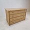 Italian Bamboo and Rattan Chest of Drawers or Credenza, 1970s 3