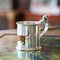 Porta bicchiere da tè in argento e smalto, XX secolo di Cartier, anni '20, Immagine 2