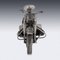 20th Century Italian Silver Model of BMW R75 Motorcycle, 1970s, Image 6