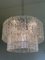 Large Oval Diamond Listelli Murano Glass Chandelier from Simoeng 7