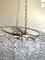 Großer Ovaler Diamant Listelli Murano Glas Kronleuchter von Simoeng 9