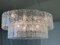 Grand Lustre Ovale en Verre de Murano Listelli avec Diamants de Simoeng 5