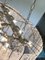 Großer Ovaler Diamant Listelli Murano Glas Kronleuchter von Simoeng 6
