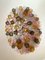 Ovaler mehrfarbiger Tronchi Murano Glas Kronleuchter von Simoeng 10