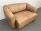 Leather 2-Seater Sofa Ds-47 in Cognac by de Sede, Switzerland, 1970s 5
