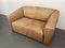 2-Sitzer Ledersofa Ds-47 in Cognac von de Sede, Schweiz, 1970er 2