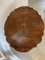 Antique Burr Walnut Shaped Tilt Top Centre Table, 1850, Image 4