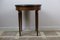 20th Century French Walnut White Marble-Topped Guéridon Centre Table, Image 12