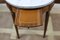 20th Century French Walnut White Marble-Topped Guéridon Centre Table, Image 8