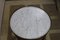 20th Century French Walnut White Marble-Topped Guéridon Centre Table, Image 3